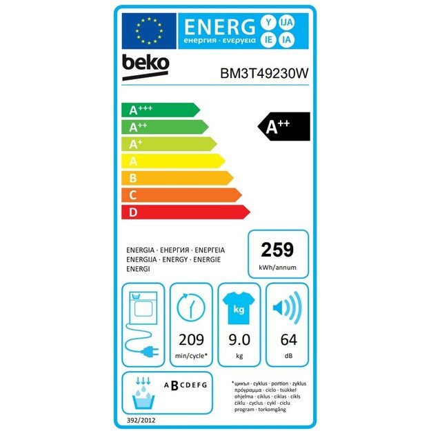 BEKO BM3T49230W