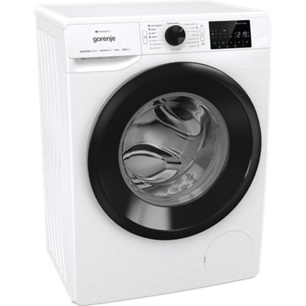 Gorenje Washing Machine | WPNEI82SBSWIFI | Energy efficiency class B | Front loading | Washing capacity 8 kg | 1200 RPM | Depth