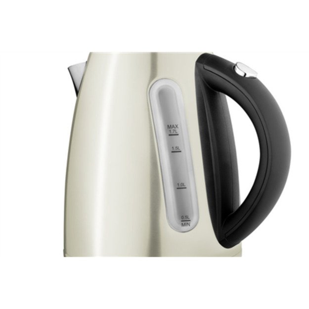 ETA | Kettle | ELA ETA859890070 | Standard | 2100 W | 1.7 L | Stainless steel | 360° rotational base | Cream