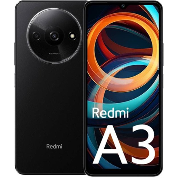 Xiaomi | Redmi | A3 | Midnight Black | 6.71   | IPS LCD | 720 x 1650 pixels | Mediatek Helio G36 (12 nm) | Internal RAM 3 GB | 6