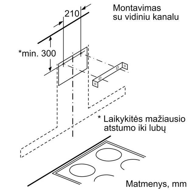 Recirkuliacijos rinkinys Bosch DWZ1DX1I6