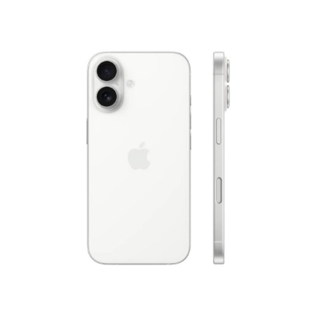 Apple iPhone 16 | White | 6.1   | Super Retina XDR display | 2556 x 1179 pixels | A18 | Internal RAM 8 GB | 512 GB | Dual SIM | 