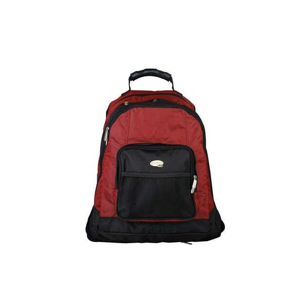 Addison 311015 notebook case 39.6 cm (15.6 ) Backpack Black, Burgundy