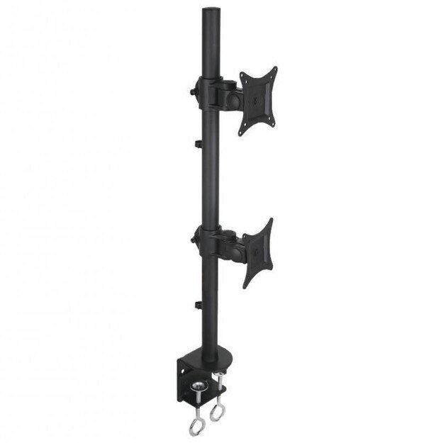 Dual Desk Mount 2x LED/LCD 13-27 Inch 20kg Vertical