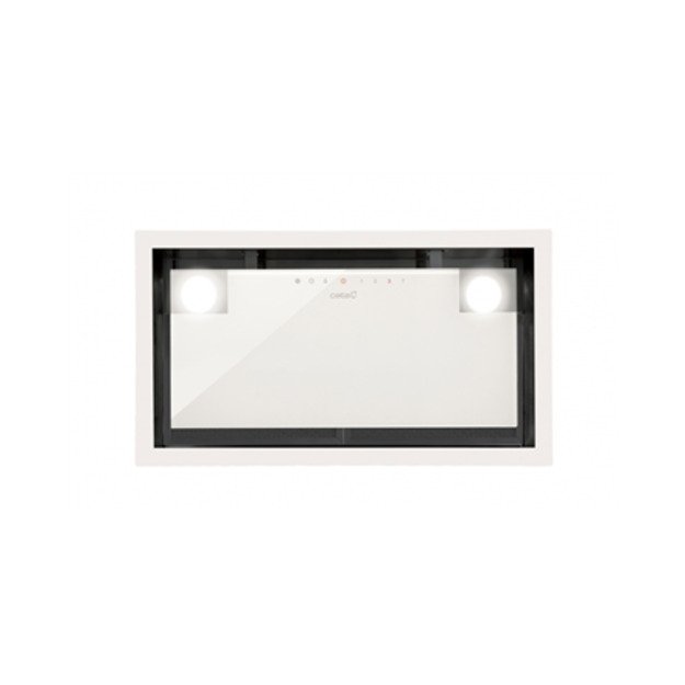 CATA Hood GC DUAL A 45 XGWH Canopy, Energy efficiency class A, Width 45 cm, 820 m3/h, Touch control, LED, White glass