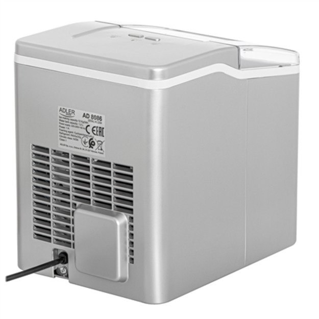 Adler | Ice Maker | AD 8086 | Power 100 W | Silver