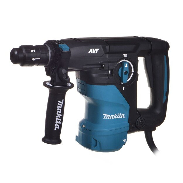 MAKITA HR3012FCWJ rotary hammer SDS-Plus 3,9J 1050W AVT MAKPAC Black, Blue