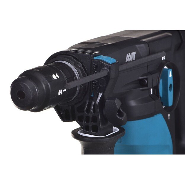 MAKITA HR3012FCWJ rotary hammer SDS-Plus 3,9J 1050W AVT MAKPAC Black, Blue