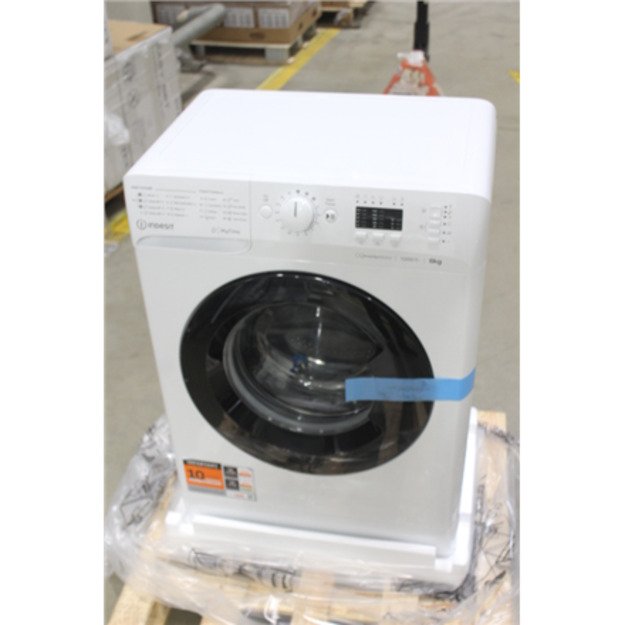 SALE OUT. | INDESIT Washing machine | MTWSA 61294 WK EE | Energy efficiency class C | Front loading | Washing capacity 6 kg | 1