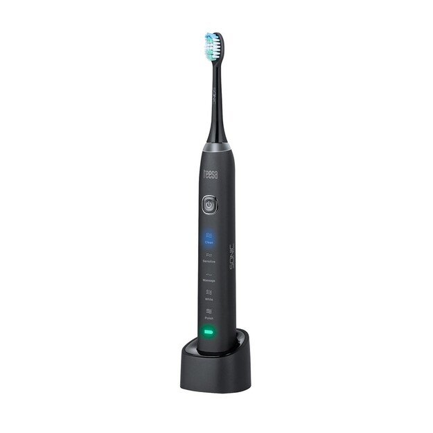 Teesa Sonic Black Sonic Toothbrush