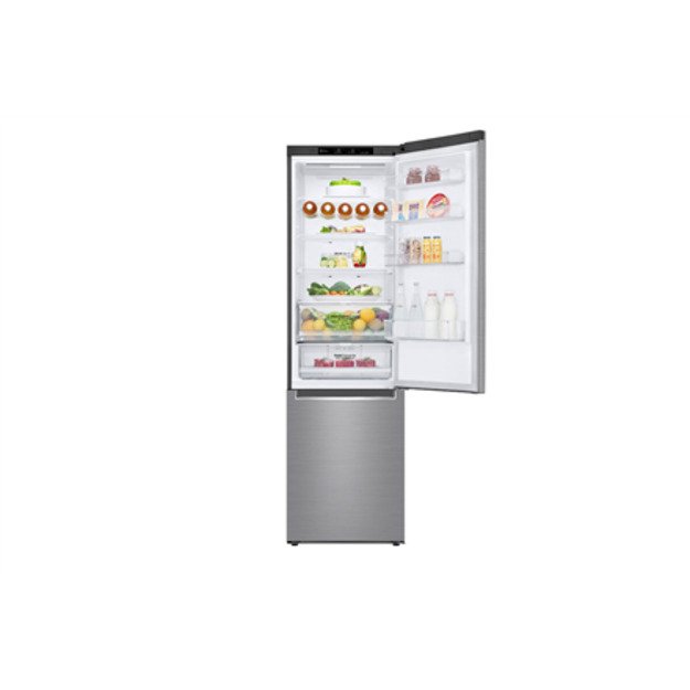 LG | Refrigerator | GBB72PZEMN | Energy efficiency class E | Free standing | Combi | Height 203 cm | No Frost system | Fridge ne