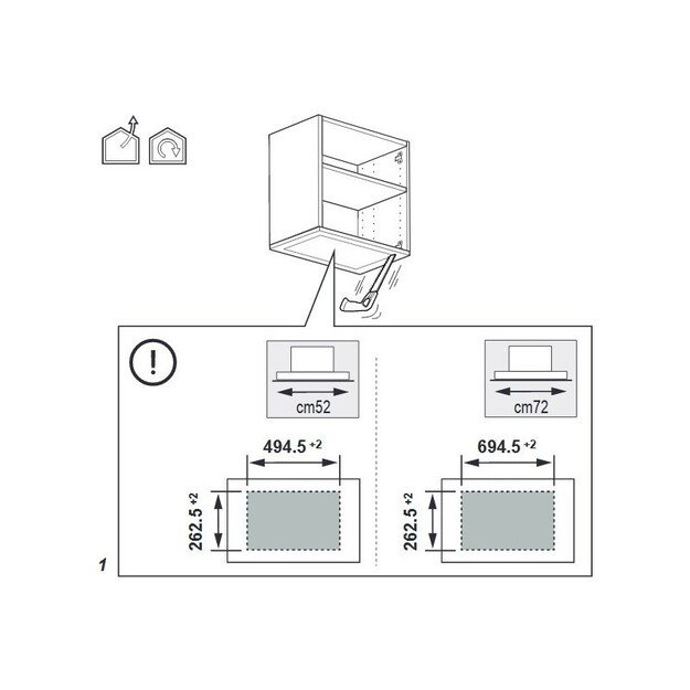 ELICA HIDDEN 2.0 BL MAT/A/72 PRF0197747 2