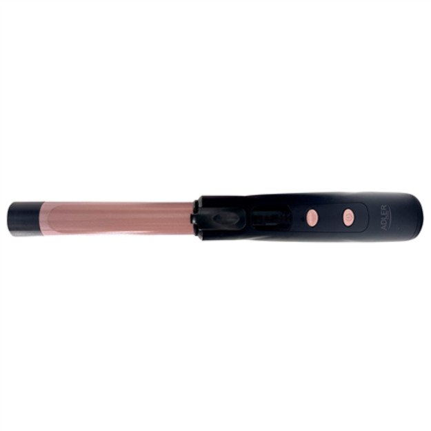 Adler Cordless Curling Iron | AD 2120 | Temperature (min) 170 &deg;C | Display LED | Black/Rose Gold