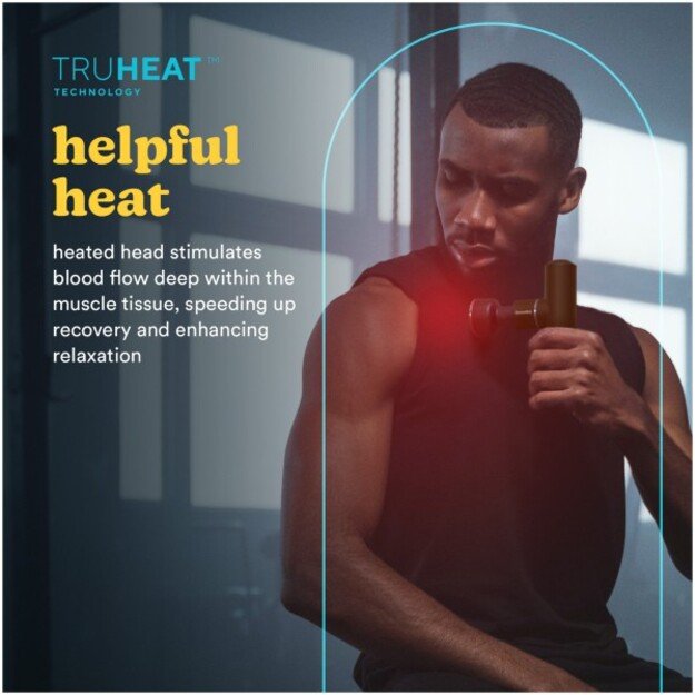 Homedics HHP-65GN MYTI Mini Massage Gun Evergreen 2