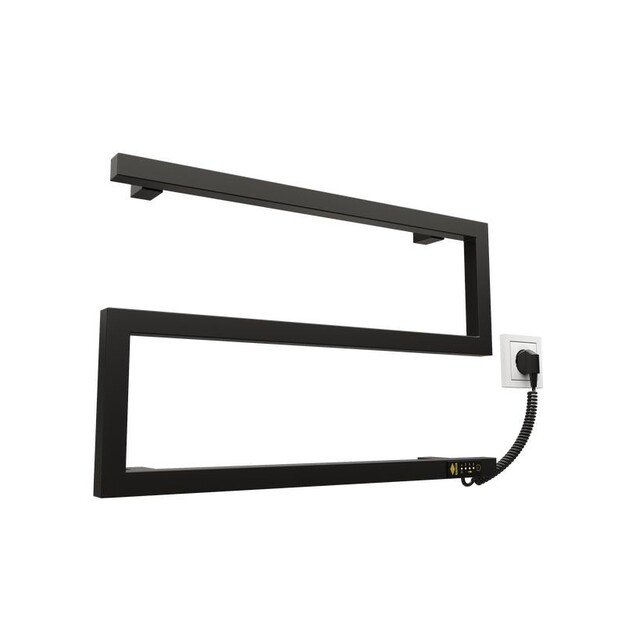 KOSSER Zeta 350x550 ER, su laikmačiu, juodas (laidas dešinėje)