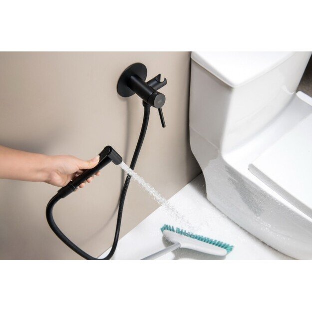 Blue Water potinkinis bidė maišytuvas Boston juodas matinis BOS-BBP.040 3