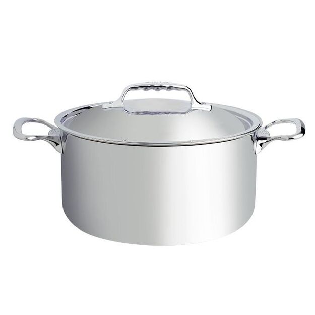 Deep pot with lid, 5.4 l, Affinity