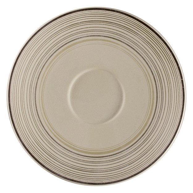 Larissa saucer, 13 cm, Earth Argila