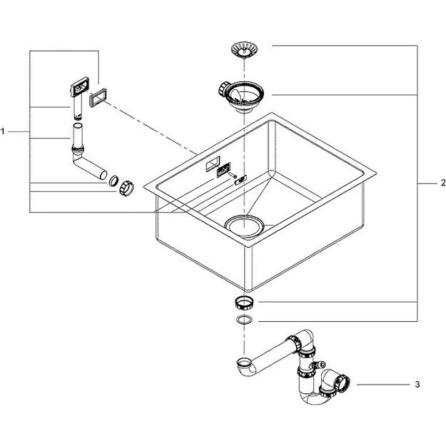 GROHE K700U, 31574SD1 2