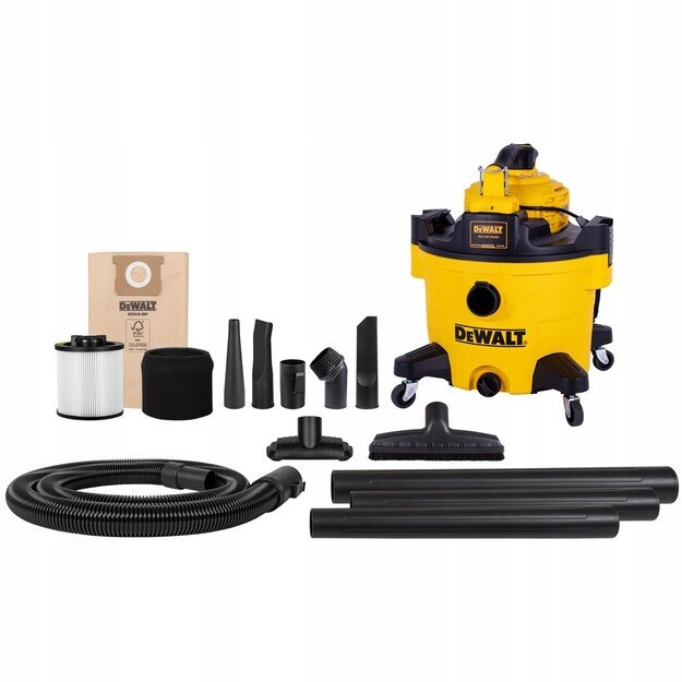 2-in-1 Dry/Wet Vacuum/Blower, 34 L, DeWalt