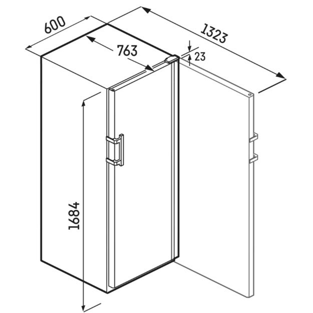 Vyno &scaron;aldytuvas LIEBHERR WFbli 5041