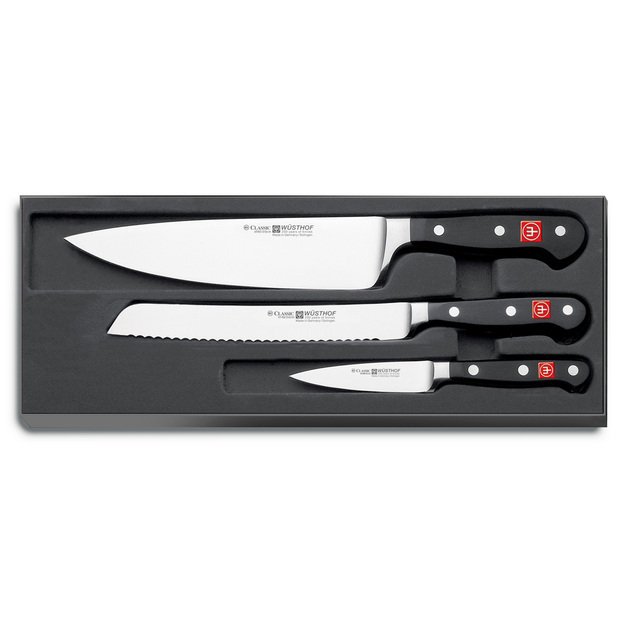 Set: Chefs, bread, vegetable knives, Classic