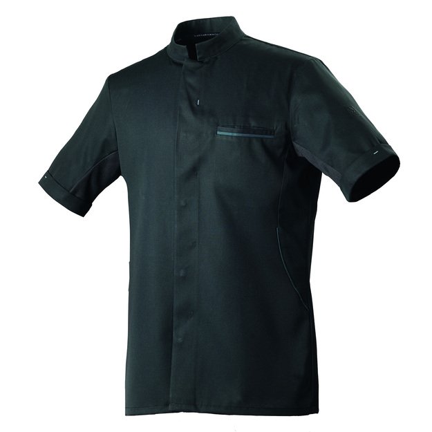 Short-sleeve jacket, black S, Dunes