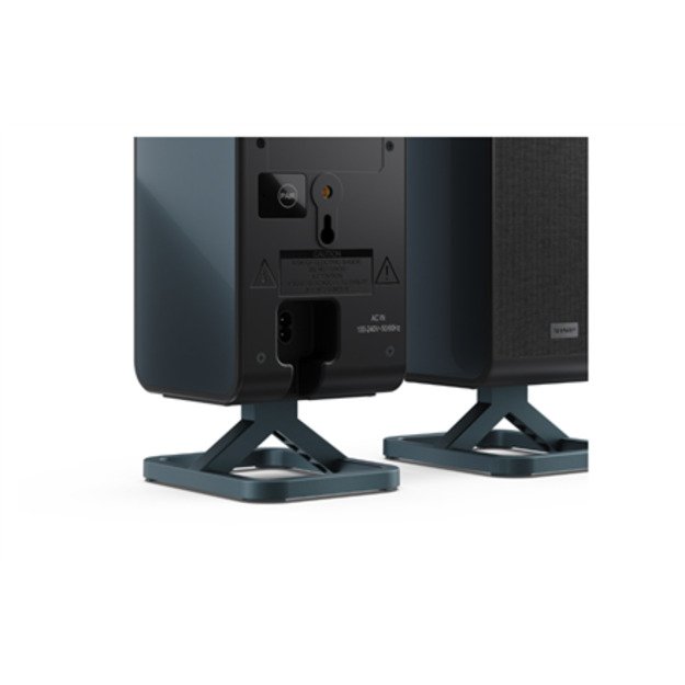 Sharp | 2.0.2 Wireless Rear Surround Speakers | HT-SPR52021(BK) | 200 W | Black | Wireless connection 4