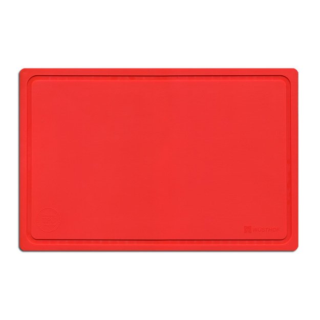 Cutting board, 38 x 25 cm, red