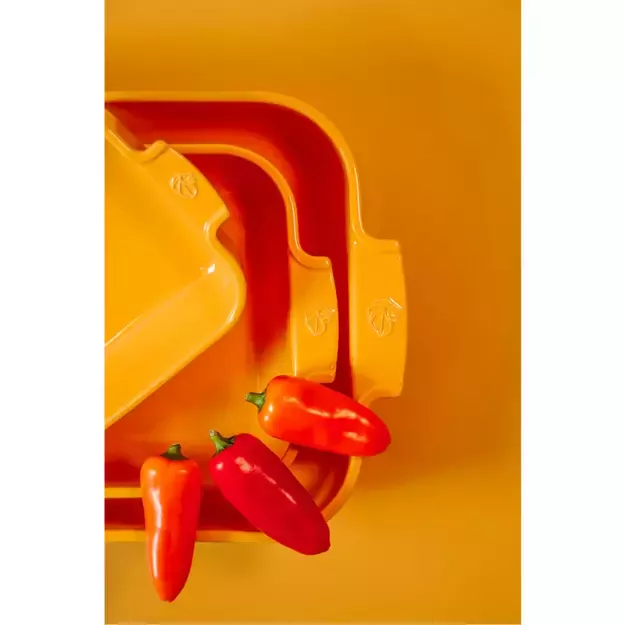 PEUGEOT APPOLIA stačiakampis indas 36 cm geltonas 1