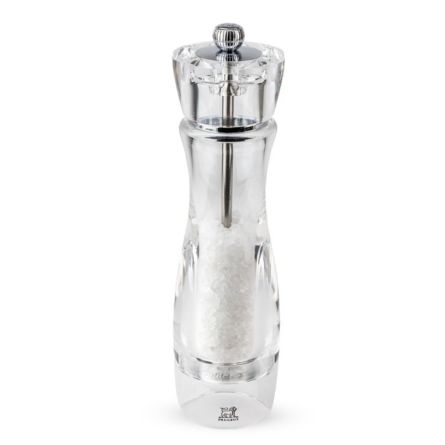 Salt grinder, 23 cm, acrylic, Vittel