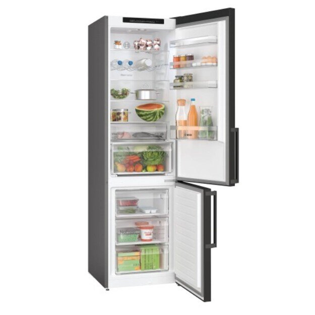 Bosch Serie 4 KGN39VXBT fridge-freezer Freestanding 363 L B Black 2