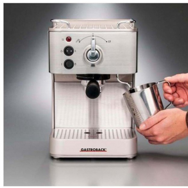 Gastroback Espresso machine 42606 Pump pressure 15 bar, Built-in milk frother, Fully automatic, 1250 W, Stainless steel 2