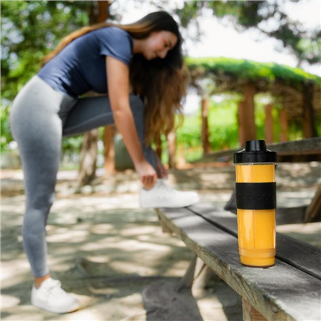 Cecotec Blender | Power Titanium 900 ProGo | Tabletop | 900 W | Jar capacity 2x0.57 L | Ice crushing | Black 4