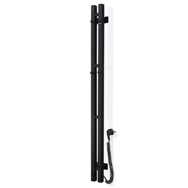 El.rank&scaron;luosčių džiovintuvas Siluet Quadro 90*1200 Sensor de&scaron;inė juodas 12-234053-0912