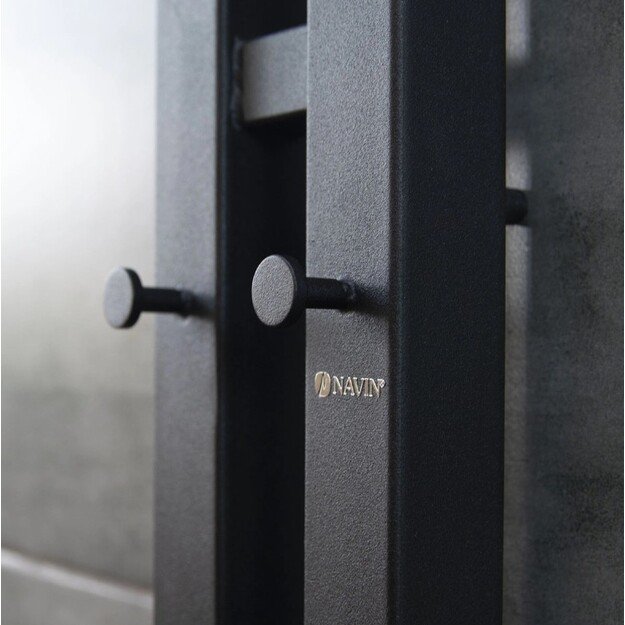 El.rank&scaron;luosčių džiovintuvas Siluet Quadro 90*1200 Sensor de&scaron;inė juodas 12-234053-0912