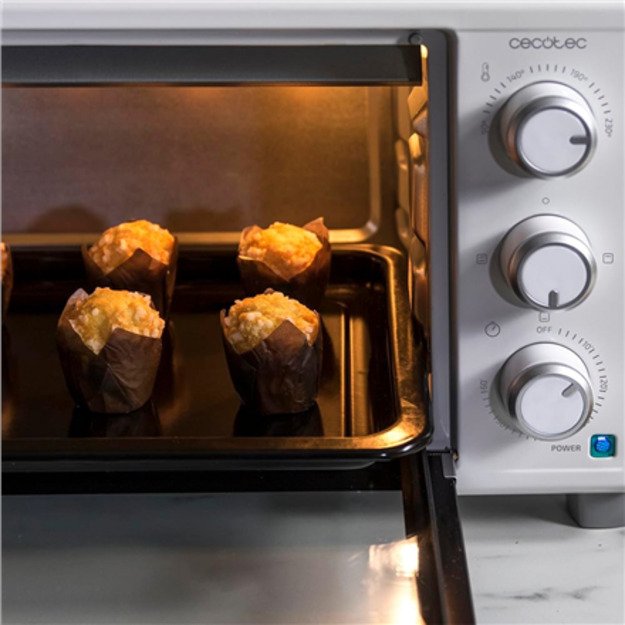 Cecotec Mini Oven | Bake&Toast 2300 White | 23 L | 1500 W | White 1