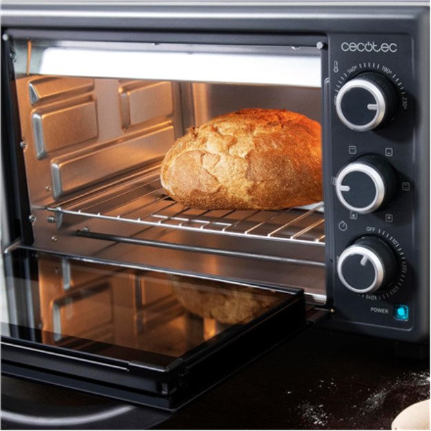 Cecotec Mini Oven | Bake&Toast 2600 Black 4Pizza | 26 L | 1500 W | Black 4