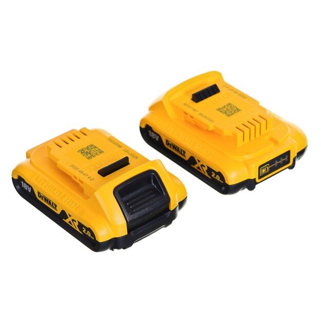 Smūginis suktuvas gręžtuvas 18V 2x2.0ah+ład DCD709D2T DEWALT 7