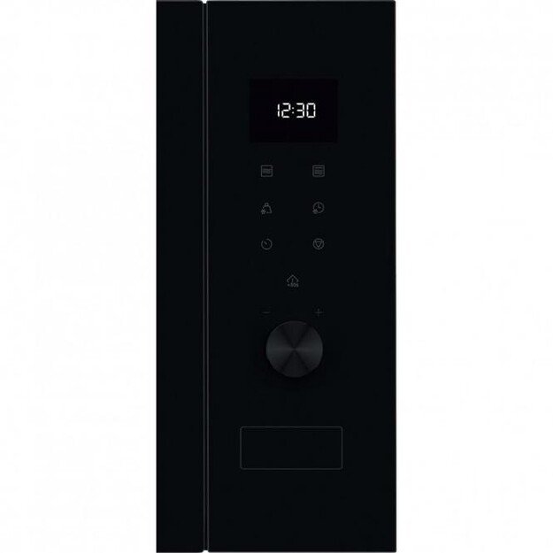 Juodos spalvos 38cm auk&scaron;čio įmontuojama mikrobangų krosnelė AEG OS5MG20EB 5