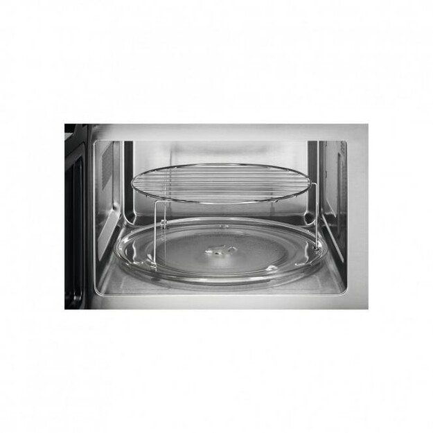 Juodos spalvos 38cm auk&scaron;čio įmontuojama mikrobangų krosnelė AEG OS5MG20EB 4