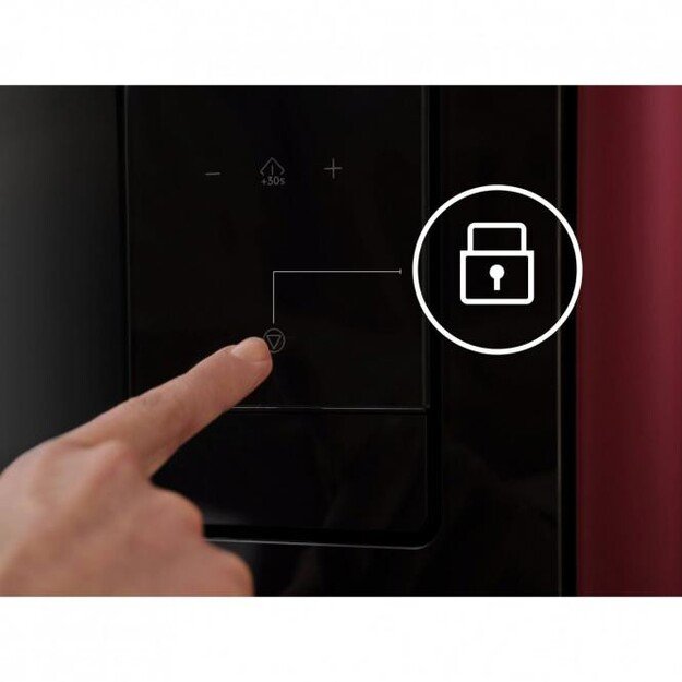 Juodos spalvos 38cm auk&scaron;čio įmontuojama mikrobangų krosnelė AEG OS5MG20EB 3