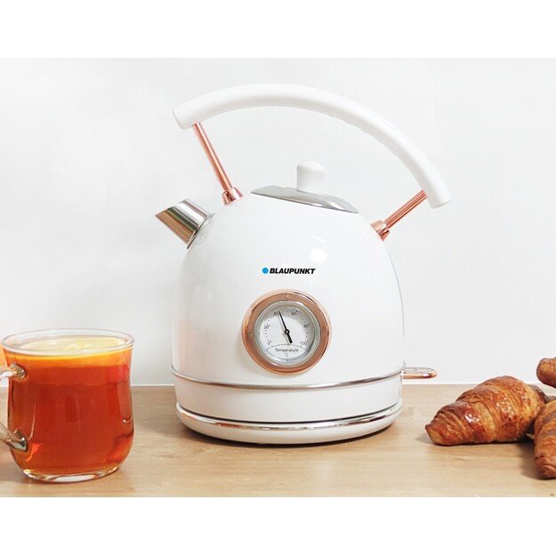 Electric kettle Blaupunkt EKS802WH, 1,8L, 3000 W, White 2
