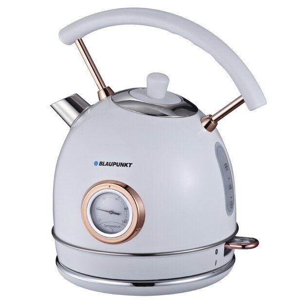 Electric kettle Blaupunkt EKS802WH, 1,8L, 3000 W, White