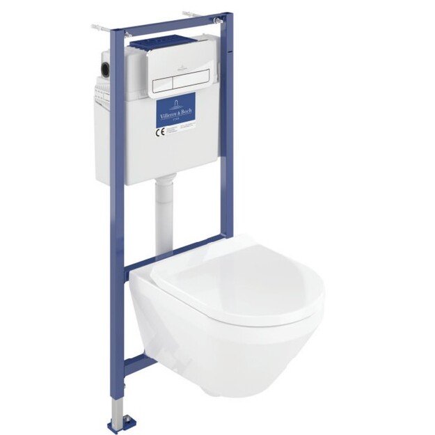 Potinkinis WC komplektas Villeroy  amp Boch 4616CB01 + 92243068