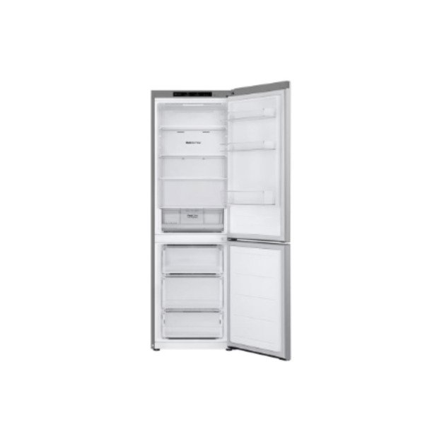 LG GBV21L0EPY Refrigerator, E, Free-standing, Combi, Height 1.86 m, Net fridge 234 L, Net freezer 110 L, Silver 12