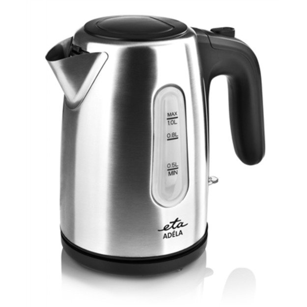 ETA Kettle | ETA160490000 ADÉLA | Electric | 1600 W | 1 L | Stainless Steel | 360° rotational base | Stainless Steel 7