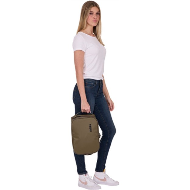 Thule Chasm | Large Gear Cube, 15L | Deep khaki | Waterproof 1