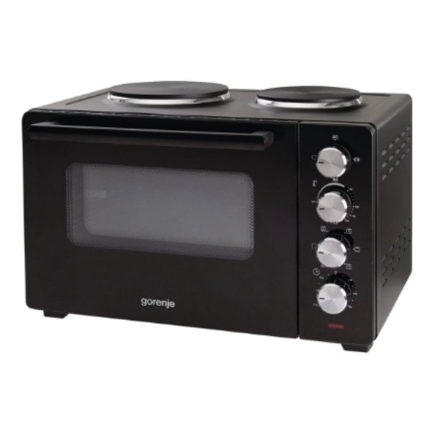 Gorenje | Mini Oven | OM30GBX | 30 L | Number of burners/cooking zones 2 | 1600 W | Black
