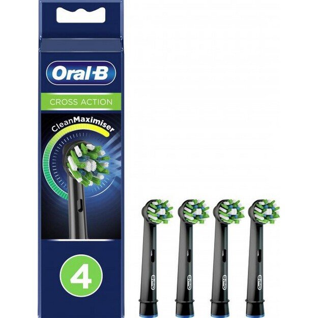 Dantų šepetėlių antgaliai Oral-B Pro Cross Action 4 vnt